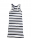 Preview: MINI RODINI Kleid Chamäleon - gestreift